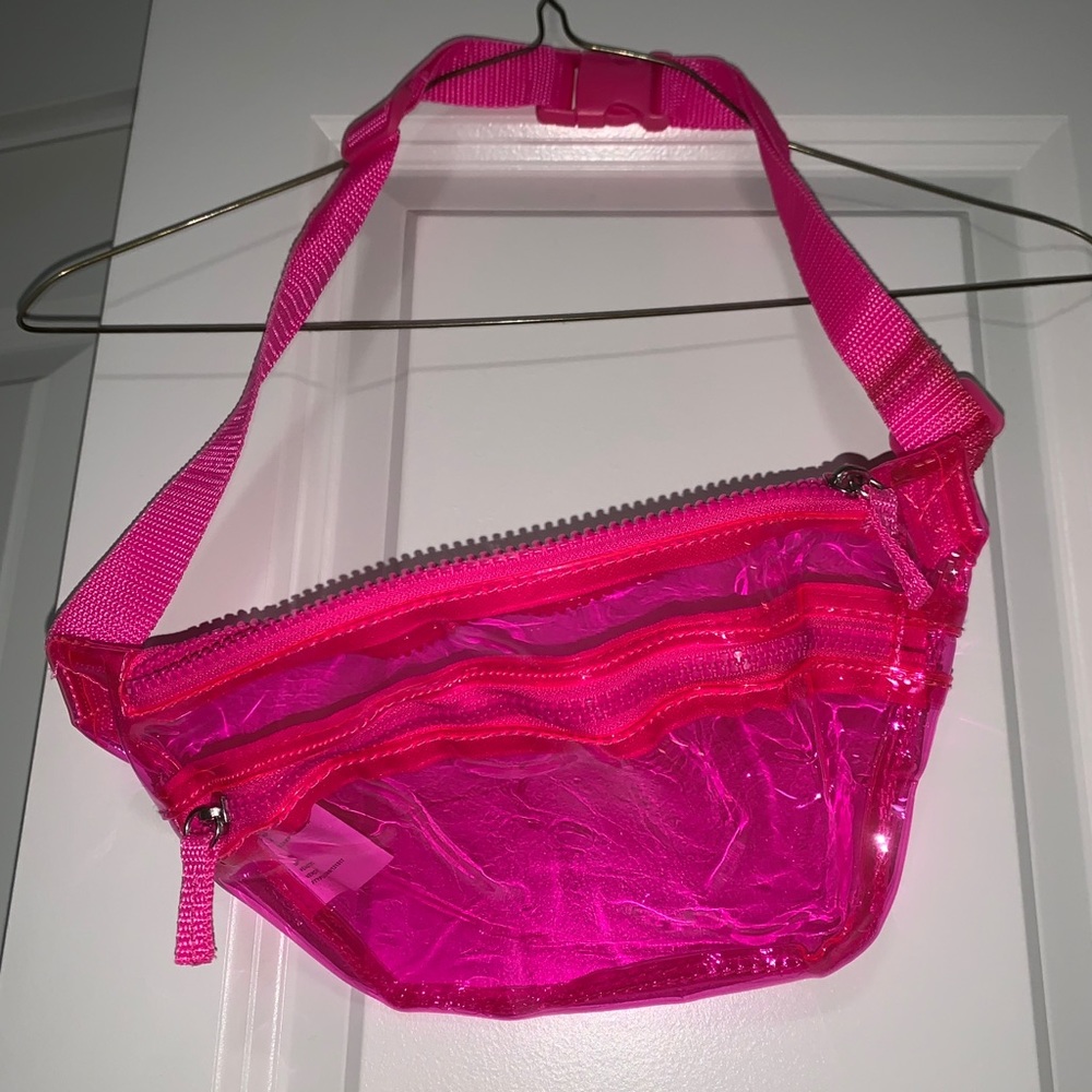 Retro Clear Fanny Pack